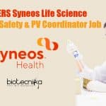 Freshers Syneos Life Science