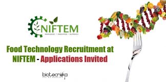 Govt Food Tech Jobs