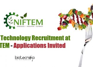 Govt Food Tech Jobs