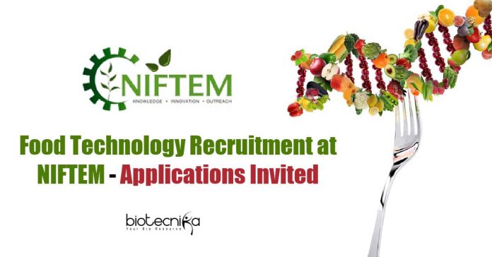 Govt Food Tech Jobs