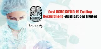 Govt NCDC COVID-19 Testing