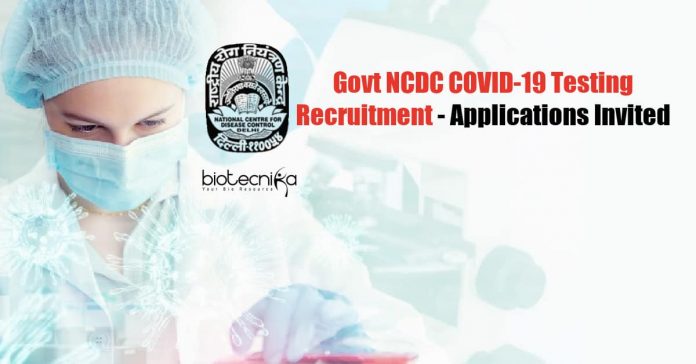 Govt NCDC COVID-19 Testing