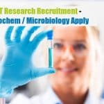 Govt UCOST Research Recruitment – Biotech / Biochem / Microbiology Apply Govt UCOST Research Recruitment
