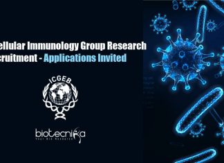 ICGEB Life Science Vacancy
