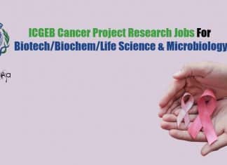 ICGEB Project Research Jobs