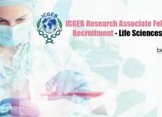 ICGEB Research Associate Fellowship Recruitment – Life Sciences Apply ICGEB Research Associate Fellowship