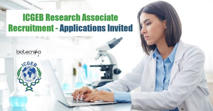 ICGEB Research Associate Recruitment