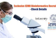 Exclusive ICMR Bioinformatics Recruitment – Check Details ICMR Bioinformatics Recruitment