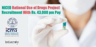 ICMR-NICED SRF Project Vacancy