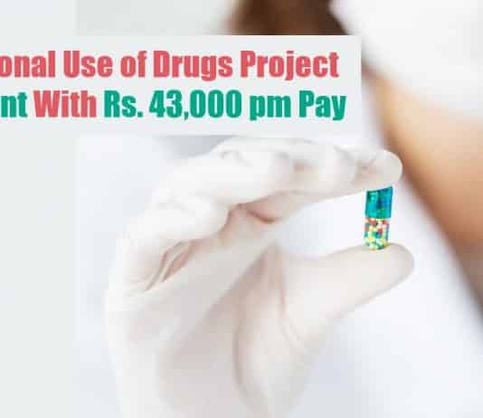 ICMR-NICED SRF Project Vacancy