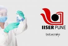 IISER Pune Principal Technical Officer Life Sciences Recruitment IISER Pune Education Officer