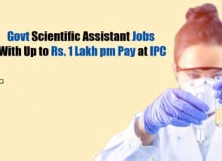 Indian Pharmacopeia Commission Jobs