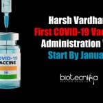 India Likely To Get Its First COVID-19 Vaccine Shot By January 2021: Dr. Harsh Vardhan vaccine