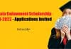 J N Tata Endowment Scholarship 2021-2022 – Applications Invited J.N. Tata Endowment Scholarship