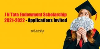 J.N. Tata Endowment Scholarship