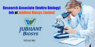 Jubilant Biosys Limited Jobs