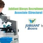 Jubilant Biosys Recruitment