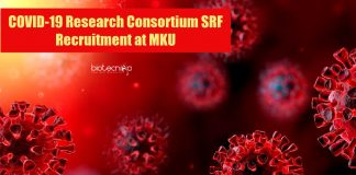 Madurai Kamaraj University SRF