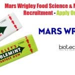 Mars Wrigley Food Science