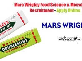 Mars Wrigley Food Science