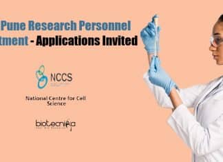 NCCS Pune Research Personnel