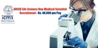 NICED Life Science Scientist