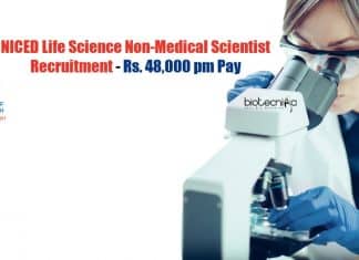 NICED Life Science Scientist
