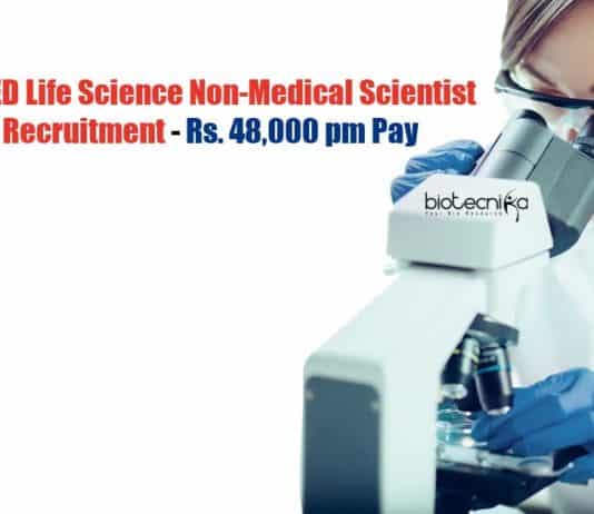 NICED Life Science Scientist