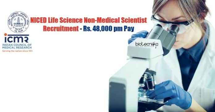 NICED Life Science Scientist