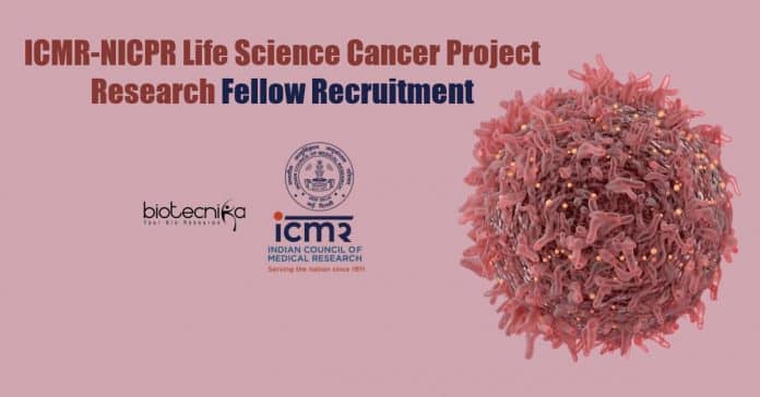 NICPR Jobs For Lifescience