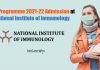 PhD Programme 2021-22 Admission at National Institute of Immunology NII PhD Admission 2021-2022