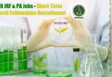 NIPGR JRF & PA Jobs – Short-Term Research Fellowships Recruitment NIPGR JRF & PA