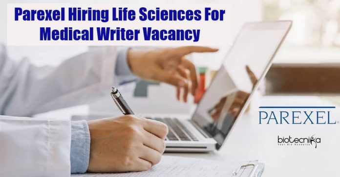 Parexel Hiring Life Sciences