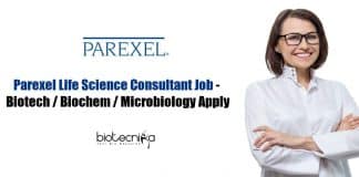 Parexel Life Science Consultant