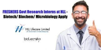 Research Interns at HLL