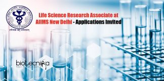 Research Vacancy For LifeScience