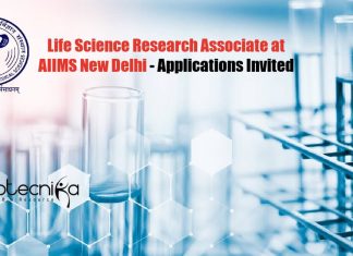 Research Vacancy For LifeScience