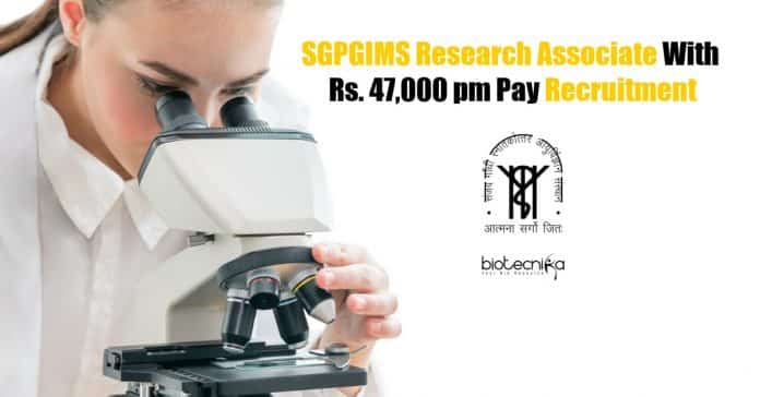 SGPGIMS Research Associate