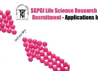 SGPGIMS Research Fellow Recruitment