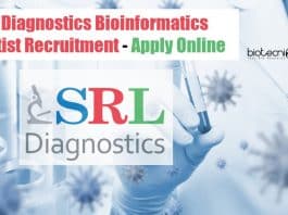 SRL Diagnostics Bioinformatics Scientist