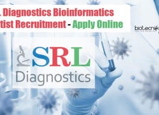 SRL Diagnostics Bioinformatics Scientist Recruitment – Apply Online SRL Diagnostics Bioinformatics Scientist