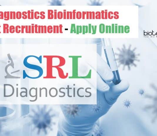 SRL Diagnostics Bioinformatics Scientist