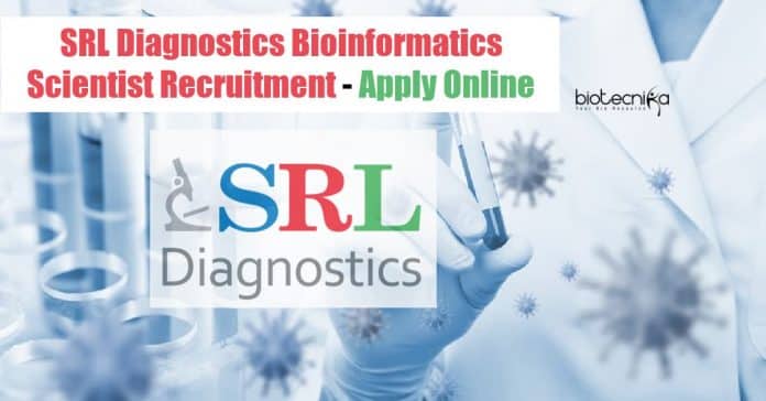 SRL Diagnostics Bioinformatics Scientist