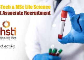 THSTI Project Associate Recruitment