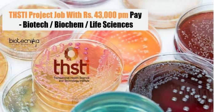 THSTI Project Job