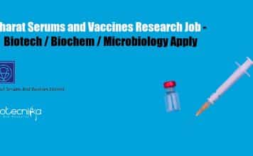 Bharat Serums Jobs