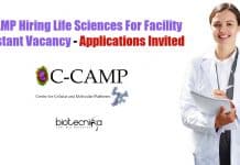 C-CAMP Recruitment