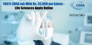 CDSA Job