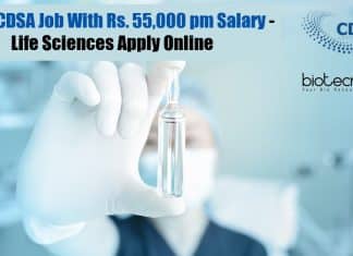 THSTI-CDSA Job With Rs. 55,000 pm Salary – Life Sciences Apply Online CDSA Job