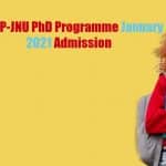 CIMAP-JNU PhD Admission 2021